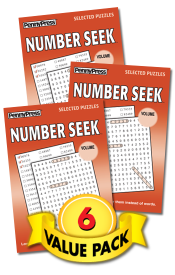 Number Seek Value Pack-6