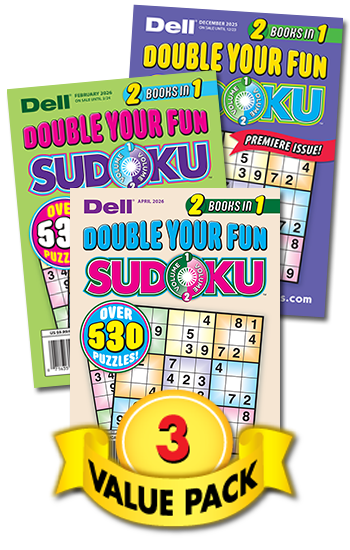 Double Your Fun Sudoku Value Pack-3