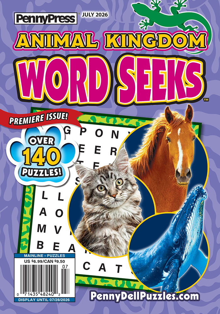 Animal Kingdom Word Seeks