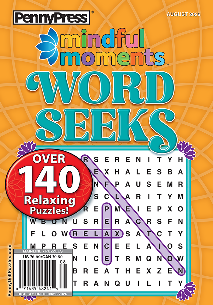 Mindful Moments Word Seeks
