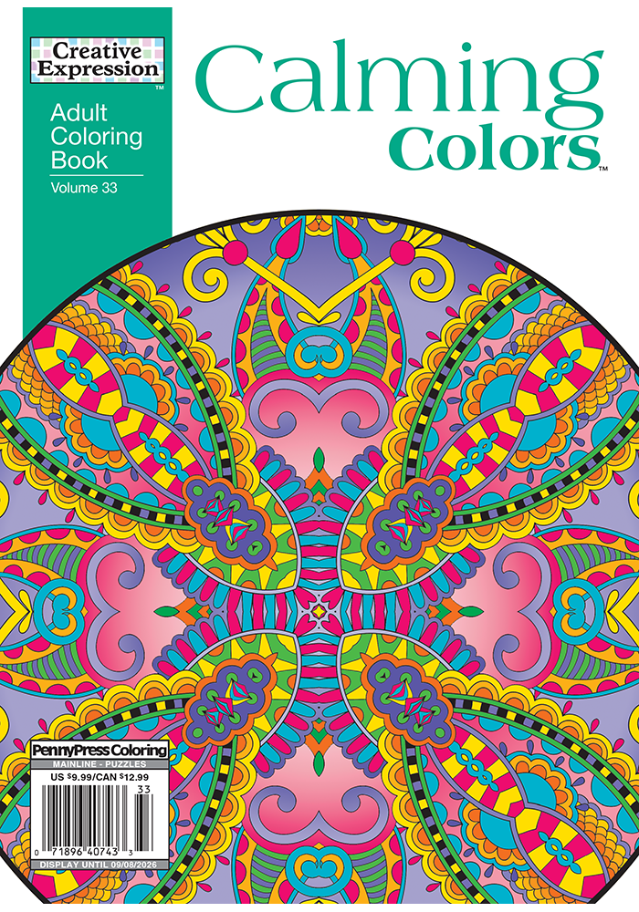 Creative Expression Calming Colors