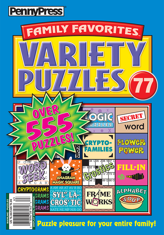 Family Favorites Variety Puzzles