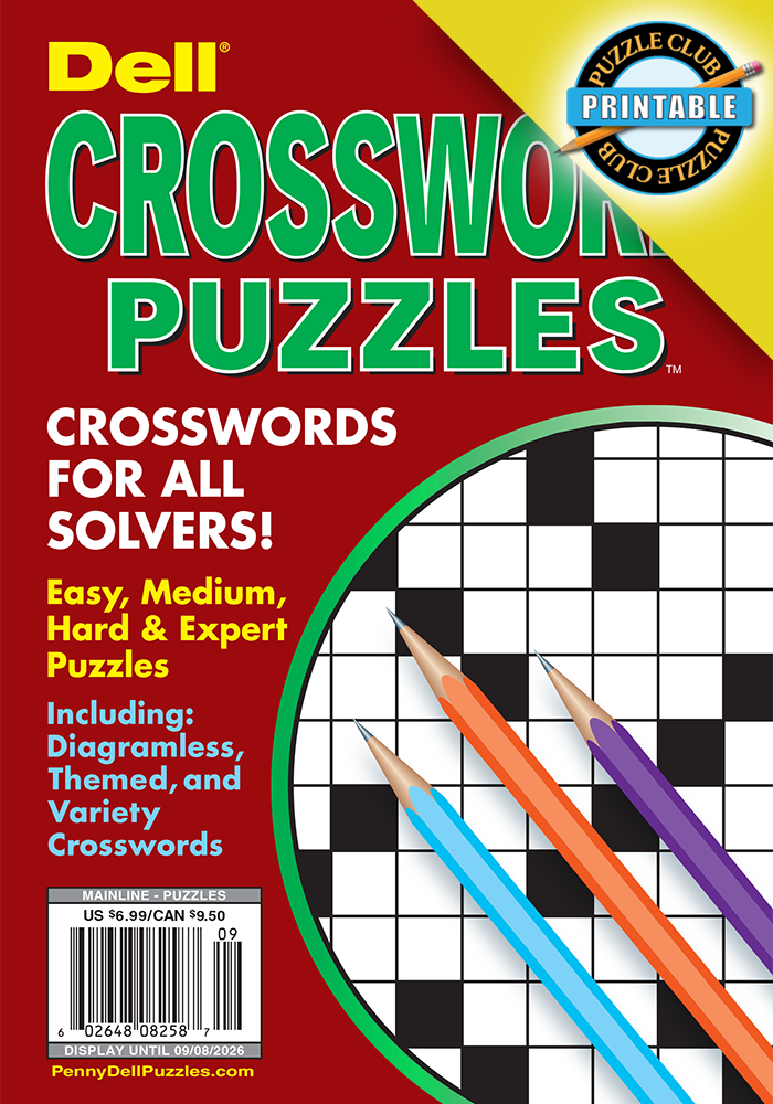 Printable Club: Dell Crossword Puzzles