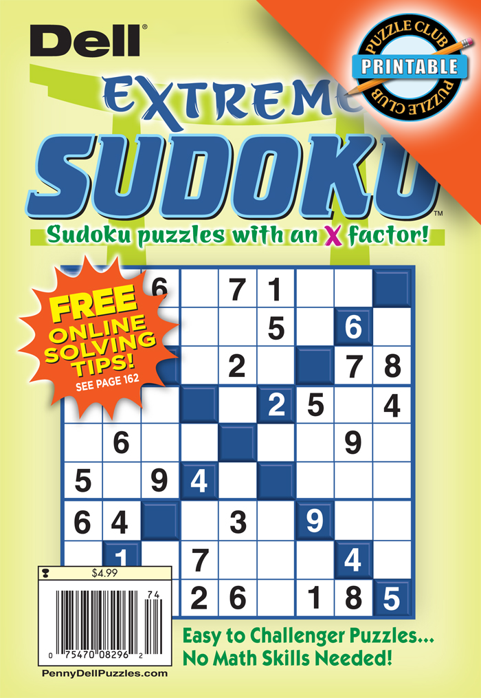 Printable Club: Dell Extreme Sudoku