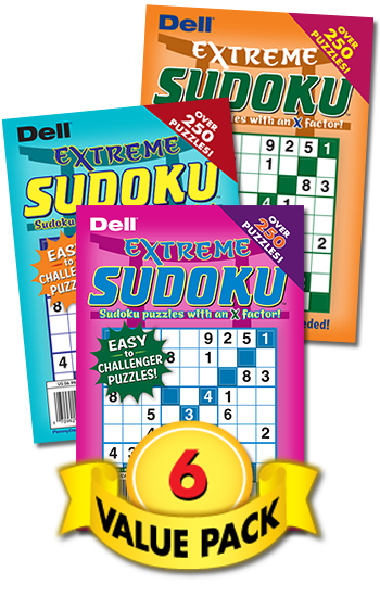 Dell Extreme Sudoku Value Pack-6