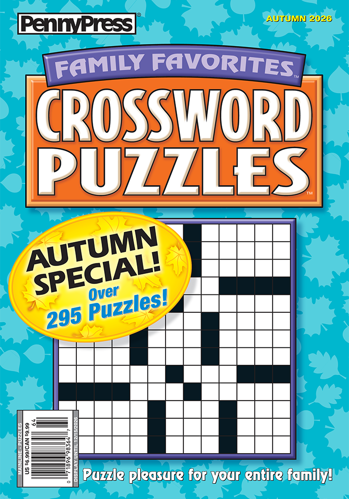 Family Favorites Crossword Puzzles